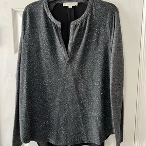 Grey and black Express long sleeve